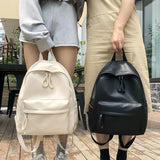 Maytrends  -  Fashion Backpack High Quality PU Leather Women's Backpack For Teenage Girls School Shoulder Bag Bagpack Mochila backpack