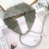 Maytrends  Vintage Headscarf French Girl Parisian Hairbands Summer Headband New Arrival Hair Accessories Headwear