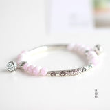 Women&#39;s Ceramic hand made DIY Bracelets Artware Retro bracelet for woman girl gift Fashion Jewelery wholesale #1555