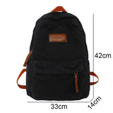 Maytrends New Cool Girl Boy Canvas Green Laptop Student Bag Trendy Women Men College Bag Female Backpack Male Lady Travel Backpack Fashion