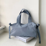 MAYTRENDS  -  Niche Design Tote Bag Nylon Leisure Commuting Travel Bag Korean New Product Storage Portable Shoulder Bag