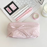 Maytrends Multi-function School Pencil Cases Stationery Storage Bag Portable Large-capacity Pen Bag Pencil Case Pencil Bag Macaron Color