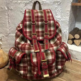 MAYTRENDS  -  Sweet Y2k Aesthetic Fashion Plaid Backpack Women Kawaii Casual Cute Students Schoolbags Preppy Vintage All Match Chic Backpacks