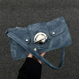 MAYTRENDS  -  Bags For Women Trend Niche For Women Denim Y2K Shoulder Crossbody Hand Bag Woman For Women Cute Purse Square