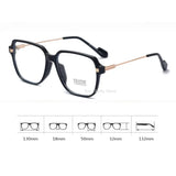 Maytrends Korea Tea Big Glasses Frame Women Lovely INS No Makeup Plain Glasses Men Eyewear Cute Decorative Computer Glasses