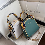 MAYTRENDS  -  Vintage Luxury Designe Handbags For Women 2022 Fashion Shoulder Bag Simple High Quality PU Leather Female Crossbody Bags