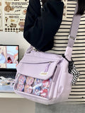 Maytrends 2024 Ita Bag Cute-Lolita Y2K Japanese Itabag Girls Back To School Crossbody Bags Women New Shoulder Bag Nylon Messenger Bag Girl