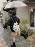 Maytrends Sweet Y2k Aesthetic Kawaii Bow Backpack Japanese Girls All Match Drawstring Backpacks Women Students Casual Trendy Schoolbags