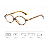 Maytrends Korea Retro Oval Glasses Frame Women Lovely Ins No Makeup Plain Glasses Men Eyewear Cute Decorative Computer Glasses