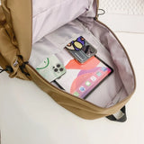 Maytrends  -   New Fashion Ladies Travel Laptop Waterproof College Backpacks Girl Kawaii Men Women School Book Bag Cool Female Bag Trendy Nylon