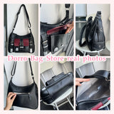 MAYTRENDS  -  Retro Locomotive Shoulder Bag for Women College Cool Girls Book Tote Messenger Bags PU Leather Female Large Handbags Bolso Mujer