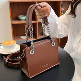 MAYTRENDS  -  2024 New Luxury Designe Women Small Handbags High Quality PU Leather Shoulder Bag Simple Solid Female Crossbody Bags