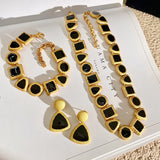 MAYTRENDS  -  vintage necklace earrings bracelet set