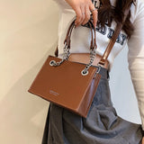 MAYTRENDS  -  2024 New Luxury Designe Women Small Handbags High Quality PU Leather Shoulder Bag Simple Solid Female Crossbody Bags