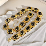 MAYTRENDS  -  Women's Delicate Jewellery Korean Style Chokers Exquisite Trendy Gold Colour Necklaces Vintage Charm Neck Chain Classic Jewelry