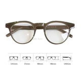 Maytrends Korean Retro Anti-blue Glasses Women Fashion Plain Glasses Men Eyewear Cute Decorative Computer Glasses