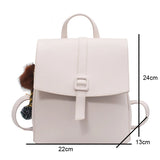 Maytrends  New Multifunction Backpack Women Leather Backpacks Small School Bags for Teenage Girls Fashion Female Bagpack Mochila