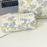 Maytrends Multi-function School Pencil Cases Stationery Storage Bag Portable Large-capacity Pen Bag Pencil Case Pencil Bag Macaron Color