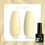 Thermal Gel Nail Polish Winter yellow Pink 3 Layers Temperature Color Changing Semi Permanent Soak Off Nail Art Varnish