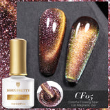 Reflective Glitter Cat Magnetic Gel Nail Polish  Gel Silver Purple Soak Off UV Gel Varnish Rainbow Gel