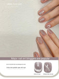 Milk Tea Spar Cat Eye Magnetic Gel Nail Polish Glue 10ml Silver Variety Glue Nail Art Shiny Nail Art Varnish