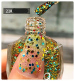 45 Color Quick Dry Waterproof Glitter Pink Nail Polish