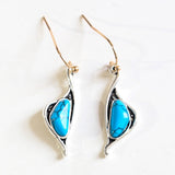 Vintage Bohemia Resin Dangle Earrings for Women Beach Party Jewelry Accessories Ethnic Tribal Hook Earring Charm Gift