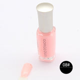 10ML Candy Color Nail Polish  Translucent Jelly Non-toxic Nail Polish  Long Lasting Non-peelable Women Nail Gel Polish 12 colors