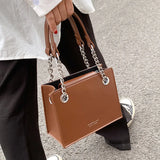 MAYTRENDS  -  2024 New Luxury Designe Women Small Handbags High Quality PU Leather Shoulder Bag Simple Solid Female Crossbody Bags