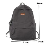 Maytrends  -   New Female Male Backpack Fashion Canvas Backpacks Woman Students Bags Teenage Girls Men School Bag Youth Women Rucksack Mochila