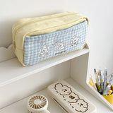 MAYTRENDS  -  Japanese Ins Large Capacity Color-matching Niche Pencil Case Pencil Stationery Case  Kawaii Bag