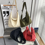 Maytrends  New Bags for Women Canvas Shoulder Bag Fashion Large Capacity Handbags Female Casual Travel Bags Soft Crossbody Bags