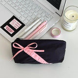 Maytrends Multi-function School Pencil Cases Stationery Storage Bag Portable Large-capacity Pen Bag Pencil Case Pencil Bag Macaron Color