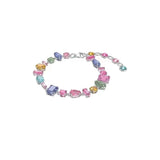 Maytrends New Sparkling Colorful Crystal Bracelets For Women Korean Beautiful Baroque Style Stones Bracelet