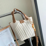 MAYTRENDS  - Top Handle Bucket Bag