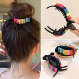 Maytrends Colorful Hair Clips For Woman Girls Pontail Holdres Hairpins Women Hair Accessories Hairgrip Fashion Hair Style Make