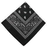 Maytrends Fashion Women Bandana Scarf Girls Kids Punk Square Bandanas Headwear Bohemian Head Scarf Headbands Hair Accessories