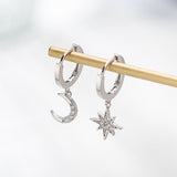 Autumn Winter New Brown Earrings Vintage Matte drop Earrings for women Metal Fashion Statement Dangle Earring Trend Jewelry
