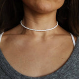 Maytrends Bohemia White Bead Choker Necklace For Women Vintage Chain Neckace Fashion Jewelry Wholesale