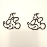 Maytrends New Cute Style Alloy Micky Minie Stud Earrings Girls Fashion Jewelry Cartoon Statement Earrings For Women Bijoux