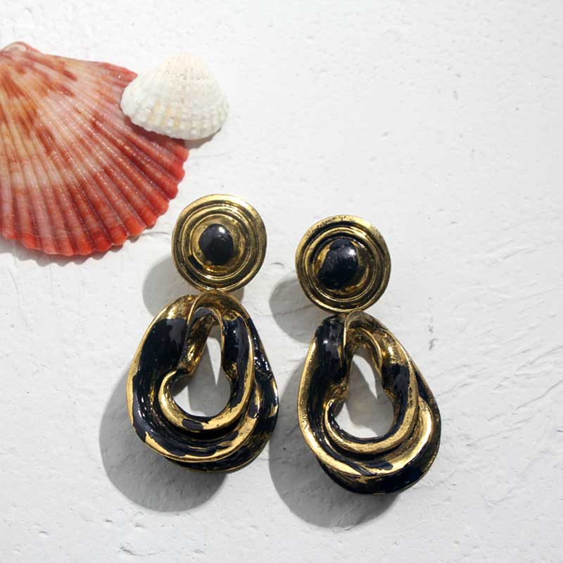 Maytrends Fashion New Resin Acrylic Drop Dangle Earrings Bohemian For Women Boho Vinatge Wedding Jewelry Pendant Earring Party
