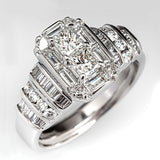 New Trendy Women Wedding Rings Brilliant Cubic Zirconia Bling Bling Engagement Jewelry Gorgeous Anniversary Gifts