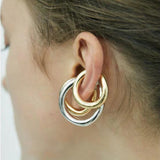 Maytrends Fashion Ear Cuff Clip on Earrings NO Piercing Gold Color Vintage Earcuff Earclips Clip Earrings Boho Jewelry