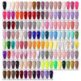 Maytrends 6Pcs/Set Gel Nail Polish Popular Colors In Autumn Semi Permanent Soak Off UV LED Nail Art Gels Nail Gel Polish