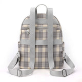 Plaid Women's School Backpack