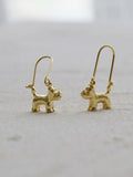 Maytrends Original Shining Gold Mini Dinosaur Stud Earrings For Women Fashion Trend Copper Korean Cute Animal Hook Earrings Jewelry