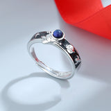 Creative Van Gogh Starry Sky Open Lover Fashion Rings Personality Romantic Men Women Couple Jewelry Couples Rings Gift Wholesale