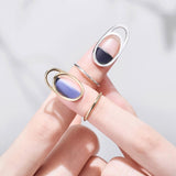 Maytrends Hot Selling Finger-tips Nail Ring Female Korean Trend Nail Cover Jewelry