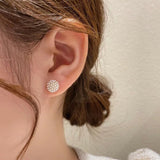 Korea New Design Fashion Jewelry Double Pearl Hook Earrings Sweet Girl Gifts Elegant Women Daily Work Accessories