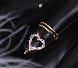 Maytrends Hot Selling Finger-tips Nail Ring Female Korean Trend Nail Cover Jewelry